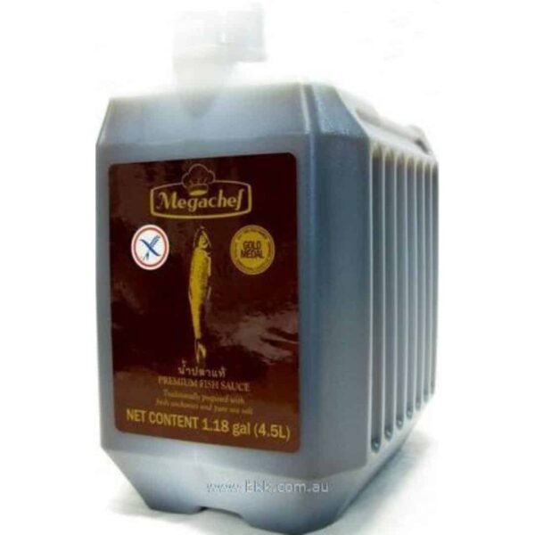 Megachef Premium Fish Sauce 4.5 Ltrs/3CTN (GF)