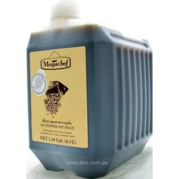 Megachef Gluten Free Soy Sauce 4.5ltr/3CTN