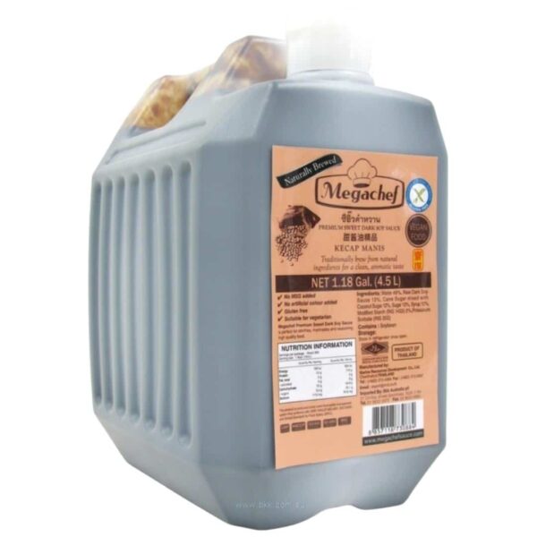 Megachef Gf Sweet Soy Sauce 4.5ltr/3CTN