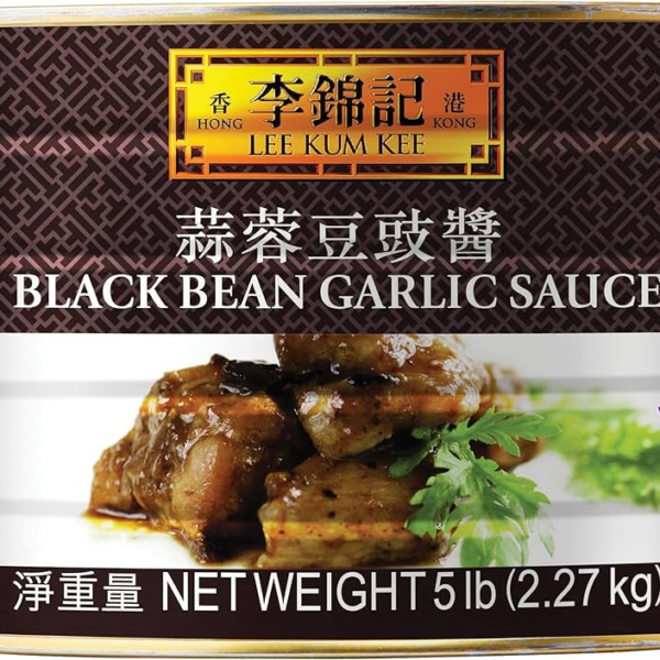 LKK BLK BEAN GARLIC SCE    5LB